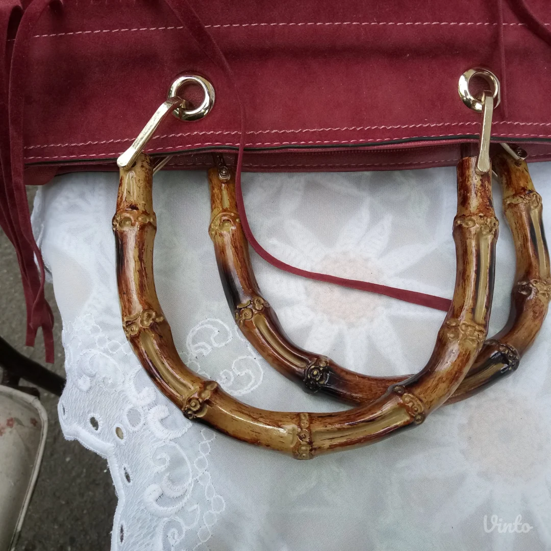 Paolo Bags - Original - Velika - NOVA - Velur koza