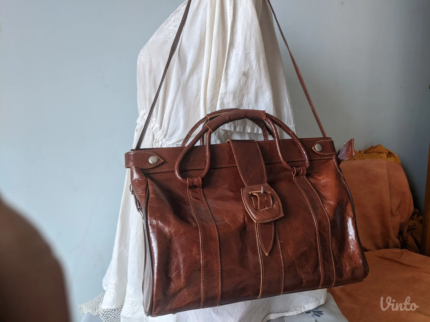 Tašna od pećene kamilje kože - Nova - Velika