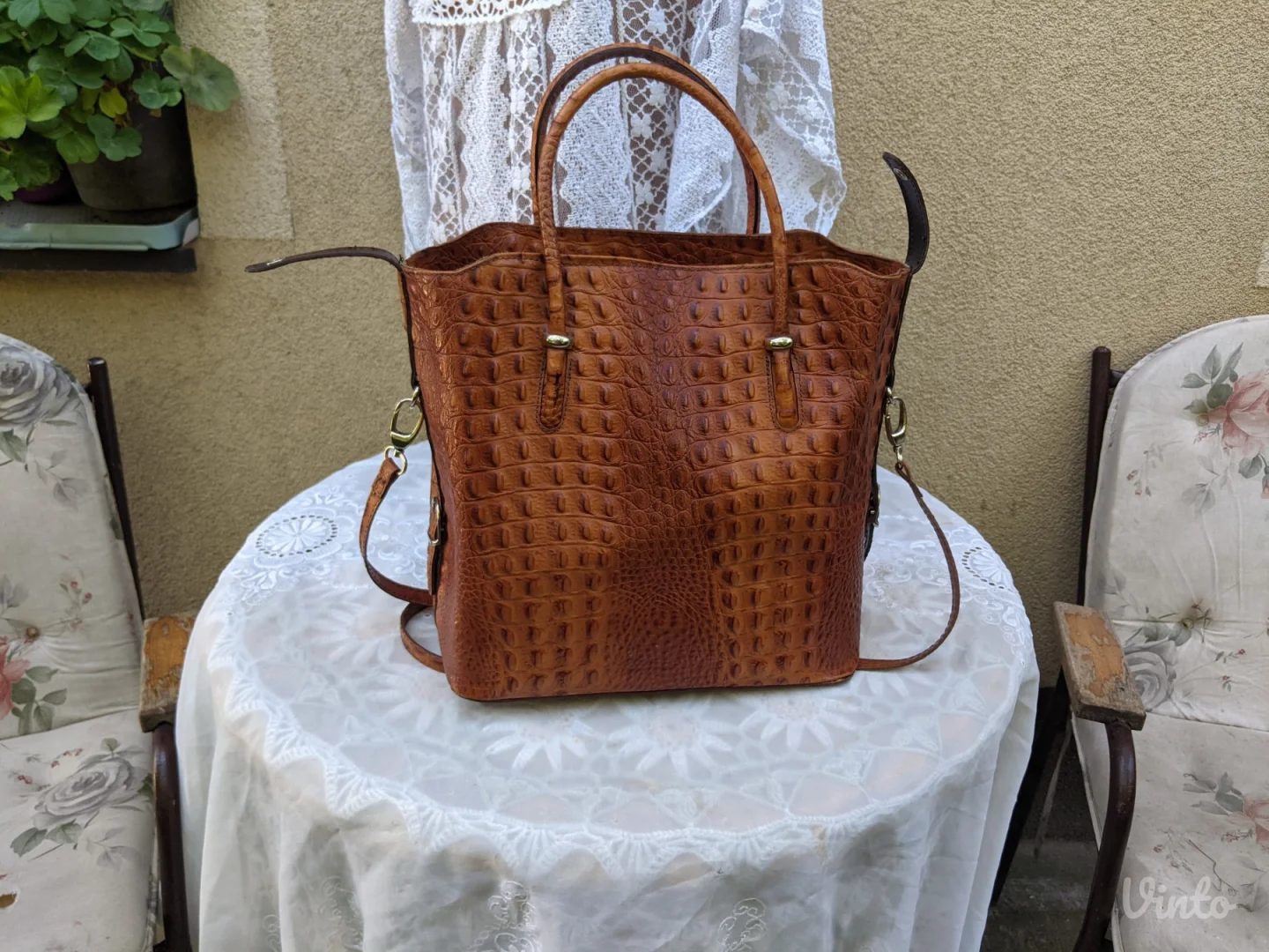 Prirodna krokodilska koža - NOVA - Velika