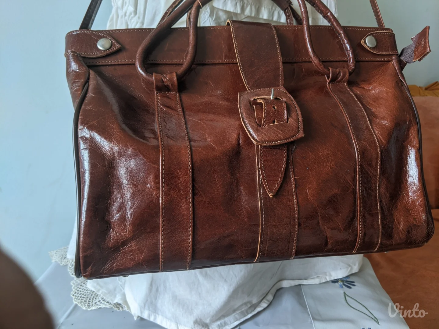 Tašna od pećene kamilje kože - Nova - Velika