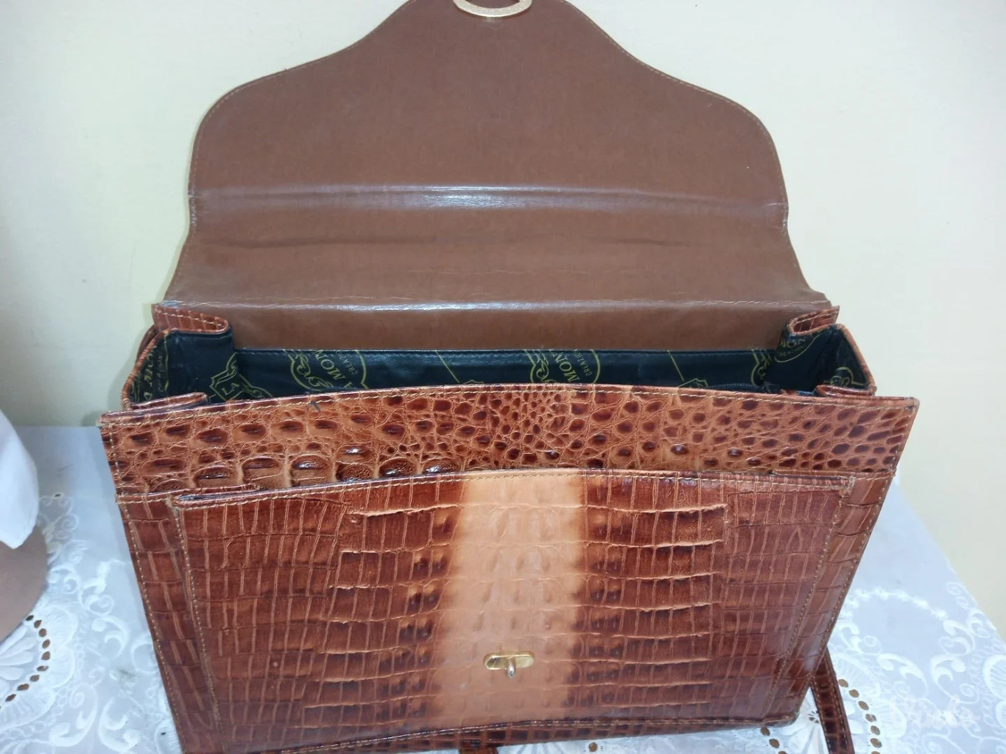 LA MONTE CREAZIONI-Prirodna krokodilska koza-NOVA-Orig.