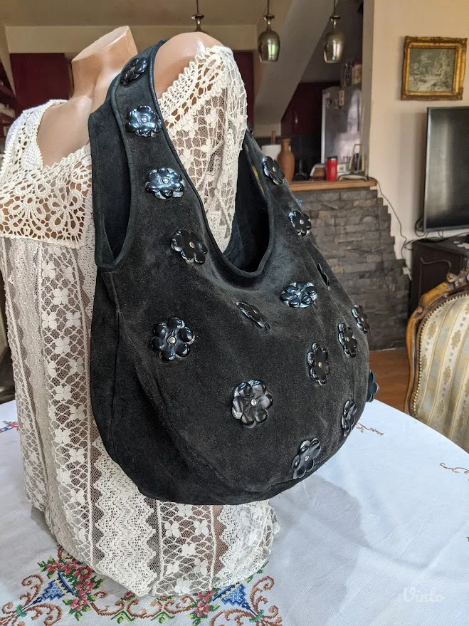 Prirodna koža - velur - velika