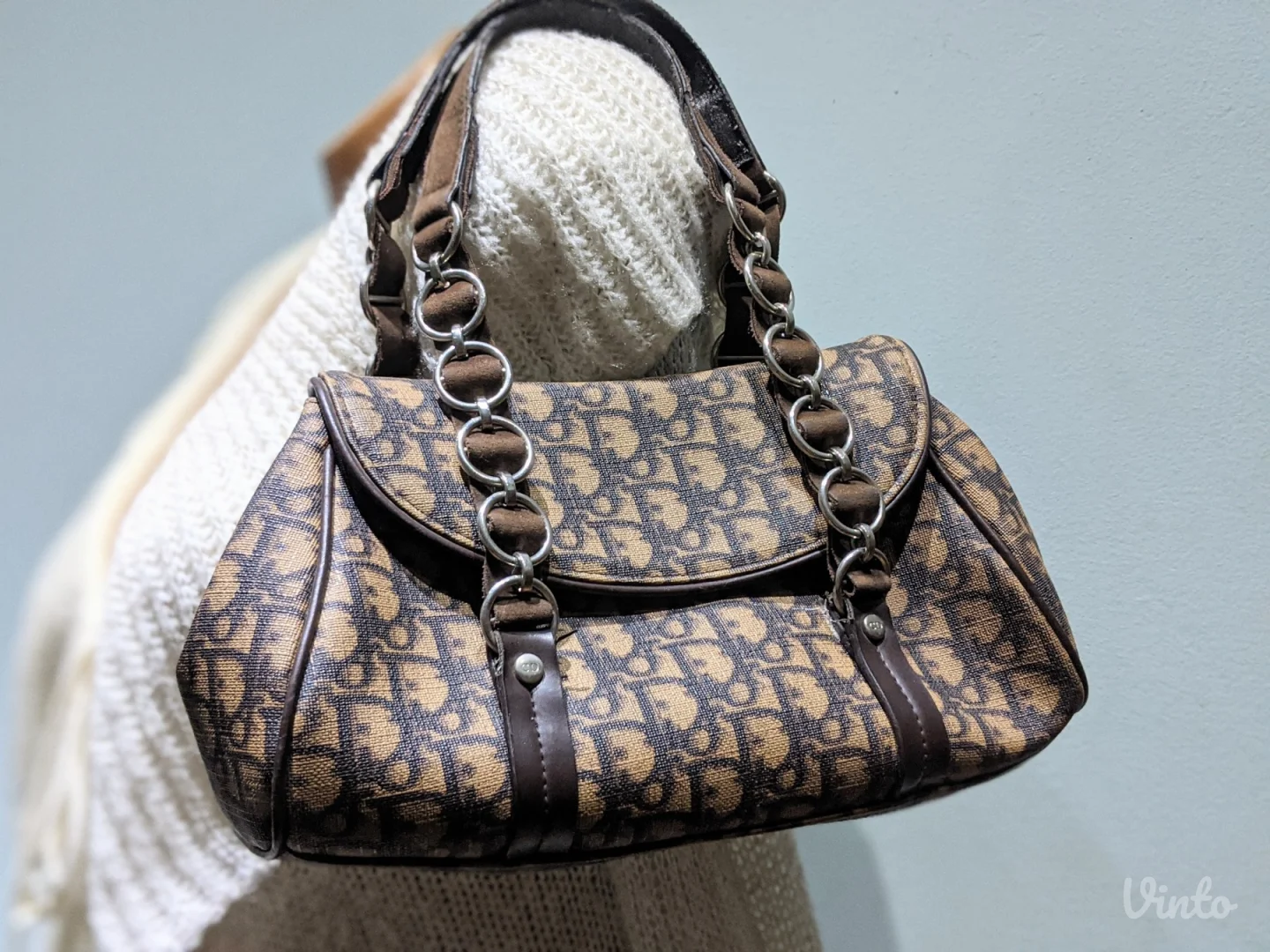 Cristian Dior - Trotter Canvas Shoulder -Original - torba