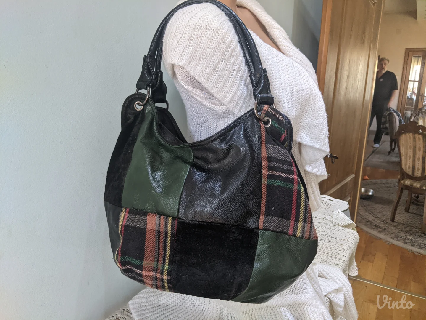 DAVID JONES - Original - Velika - prirodna koža