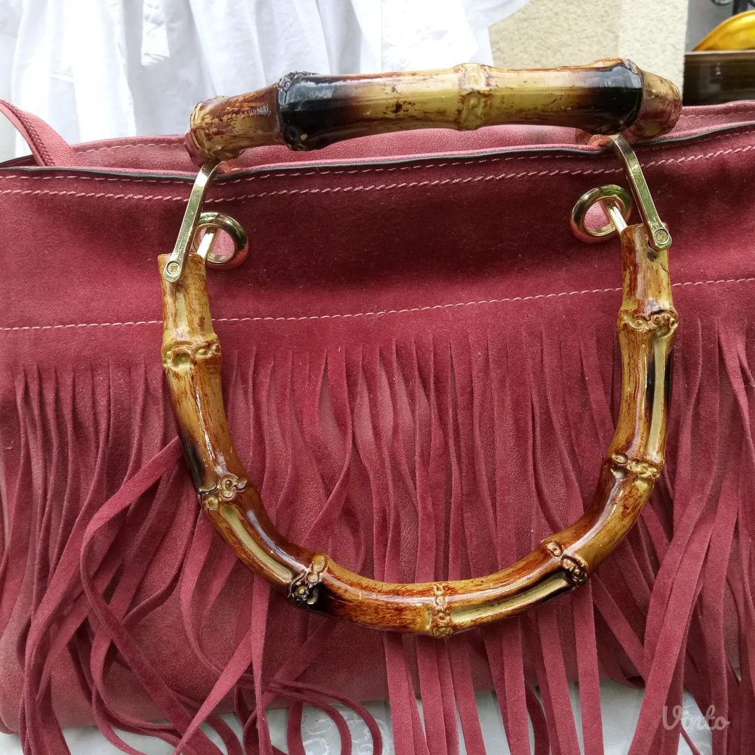 Paolo Bags - Original - Velika - NOVA - Velur koza