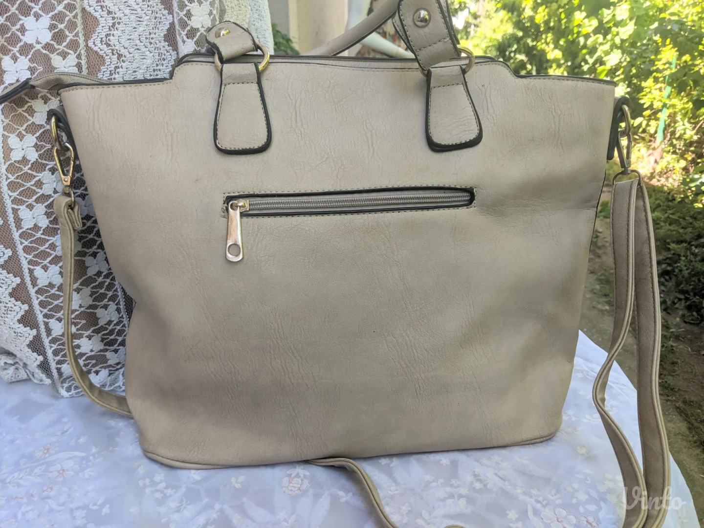 Velika bež tašna - Nova