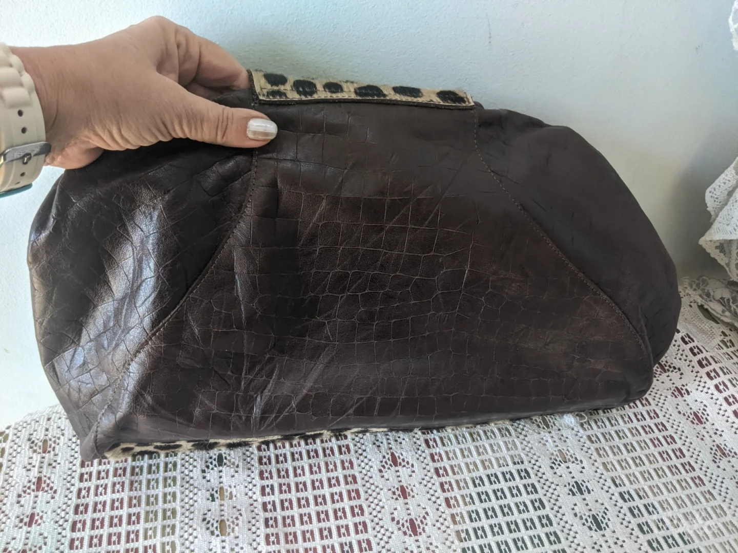 RIPANI - Original - prirodna koža + prirodno krzno