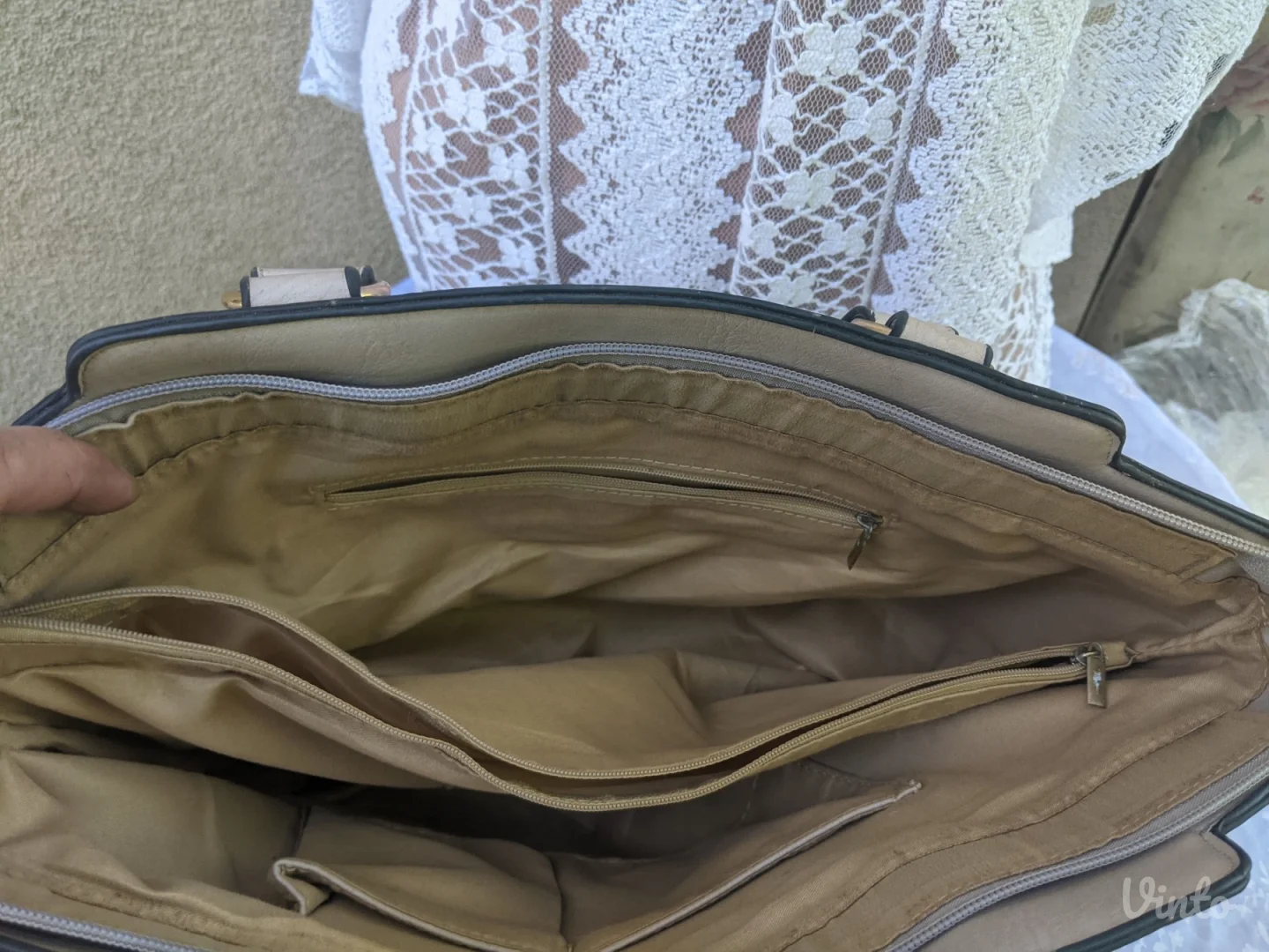 Velika bež tašna - Nova