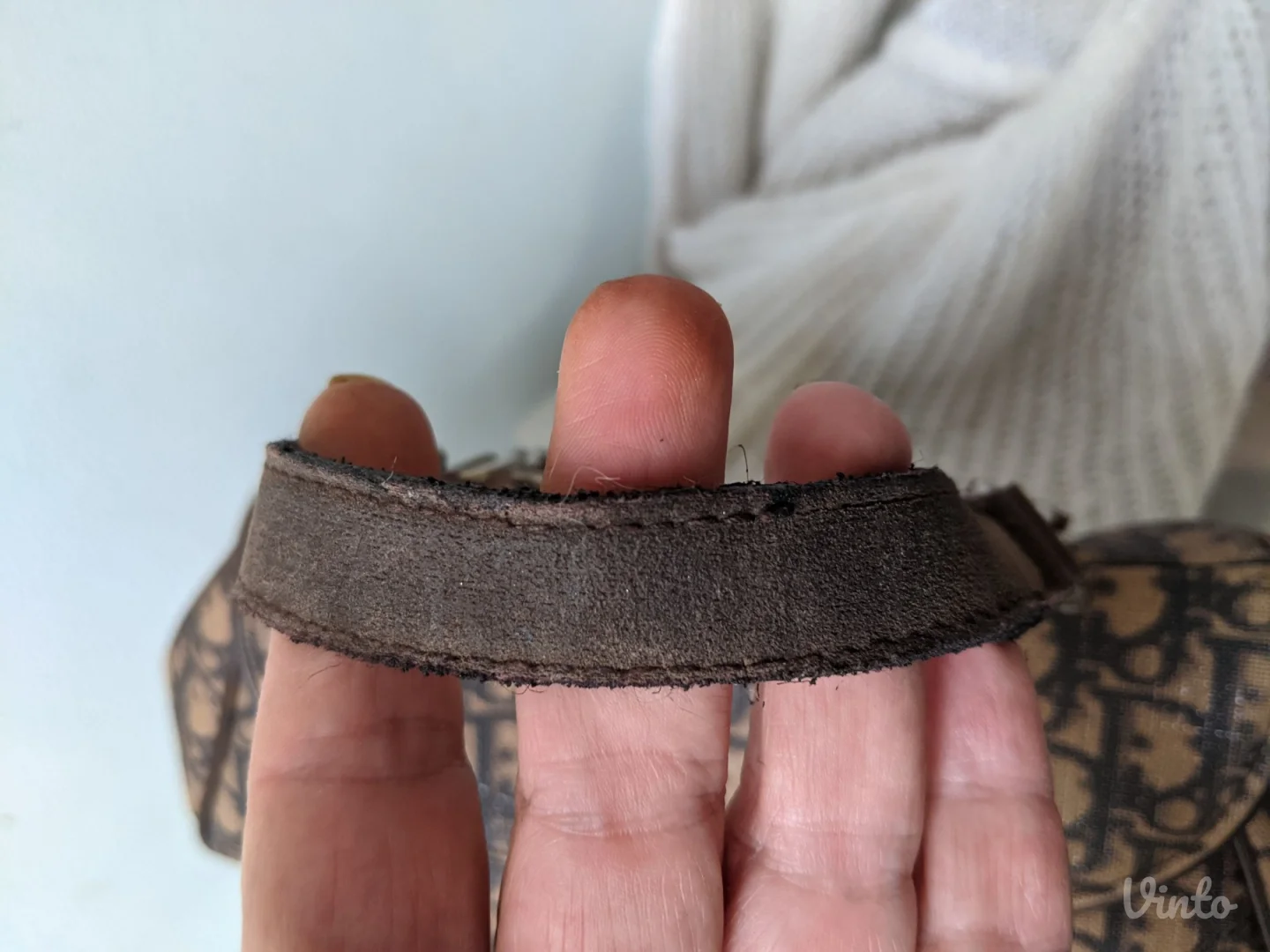 Cristian Dior - Trotter Canvas Shoulder -Original - torba