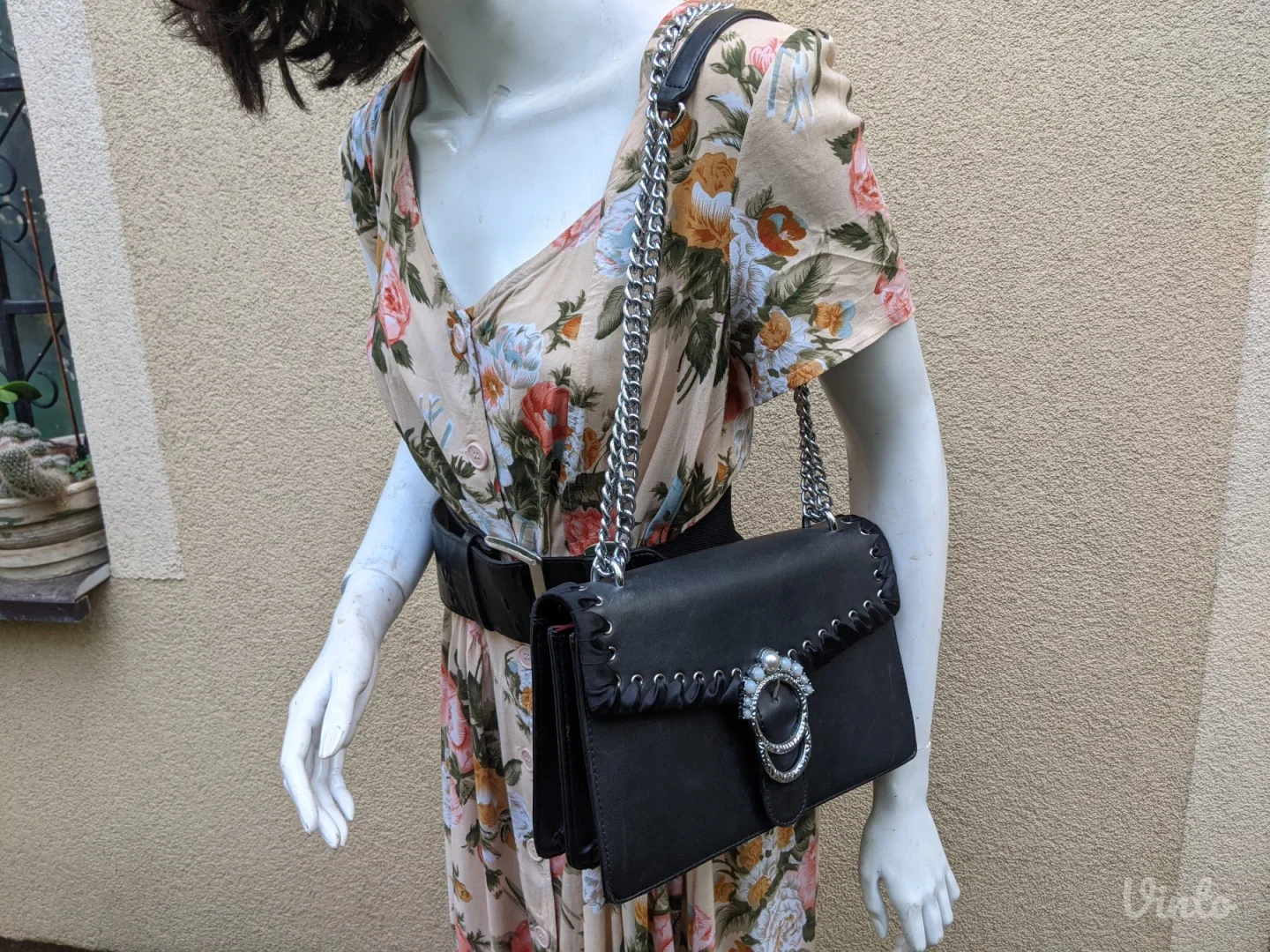 Tašna sa bisernom kopčom - Nova