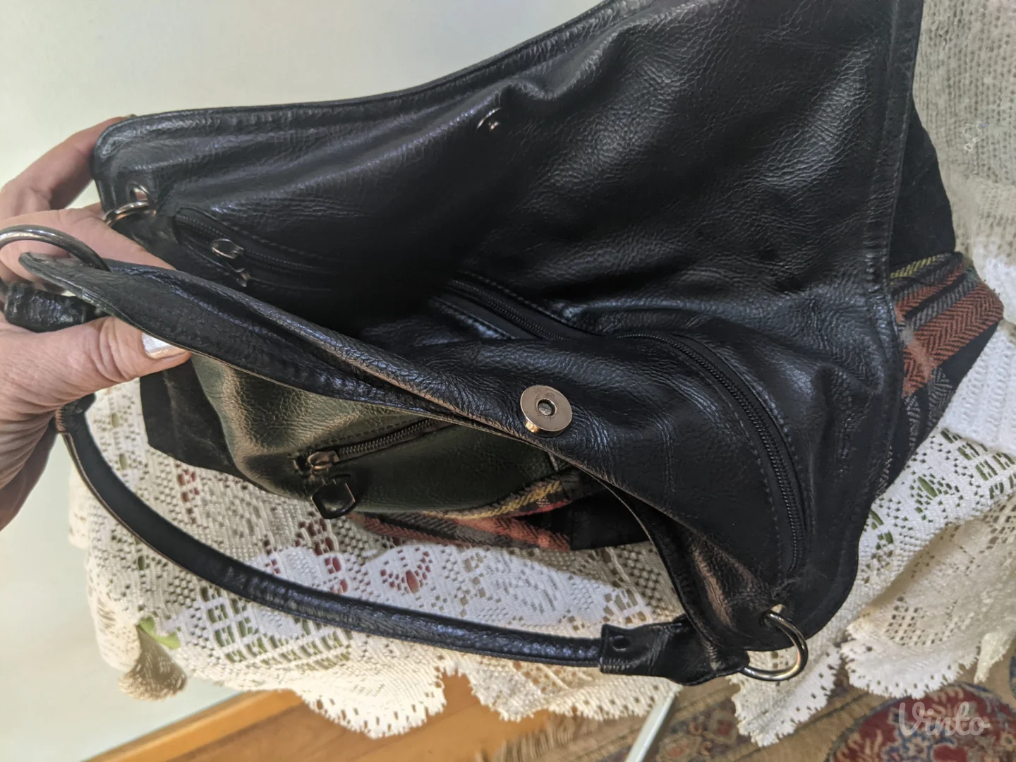 DAVID JONES - Original - Velika - prirodna koža