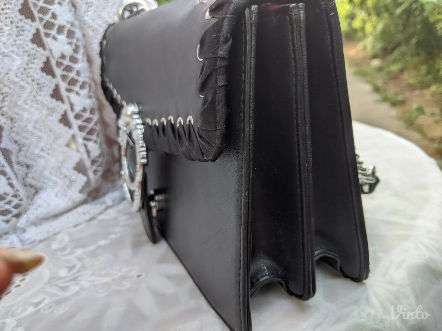 Tašna sa bisernom kopčom - Nova