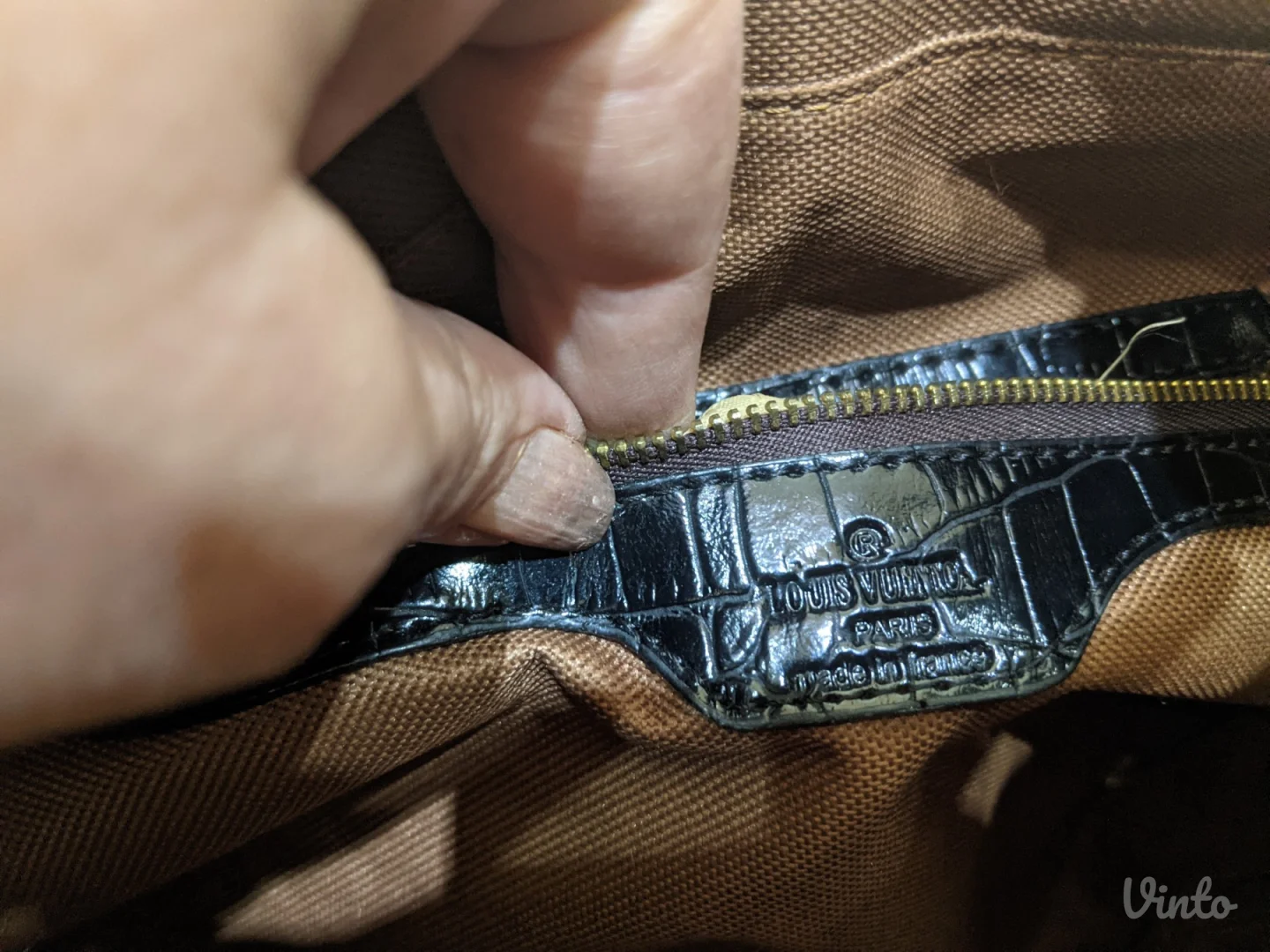 Louis Vuitton - Prirodno krzno - Monogram - Velika