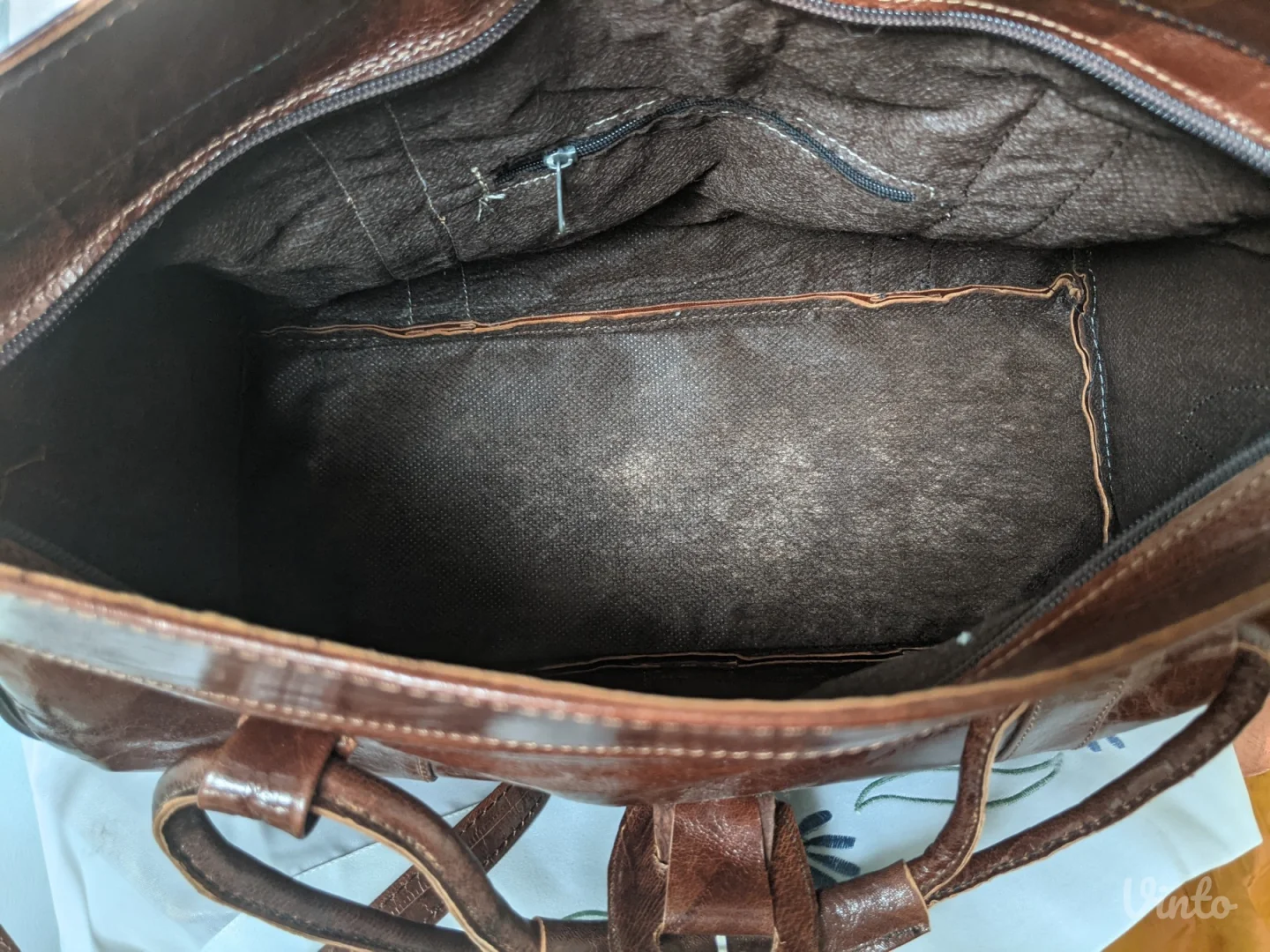 Tašna od pećene kamilje kože - Nova - Velika