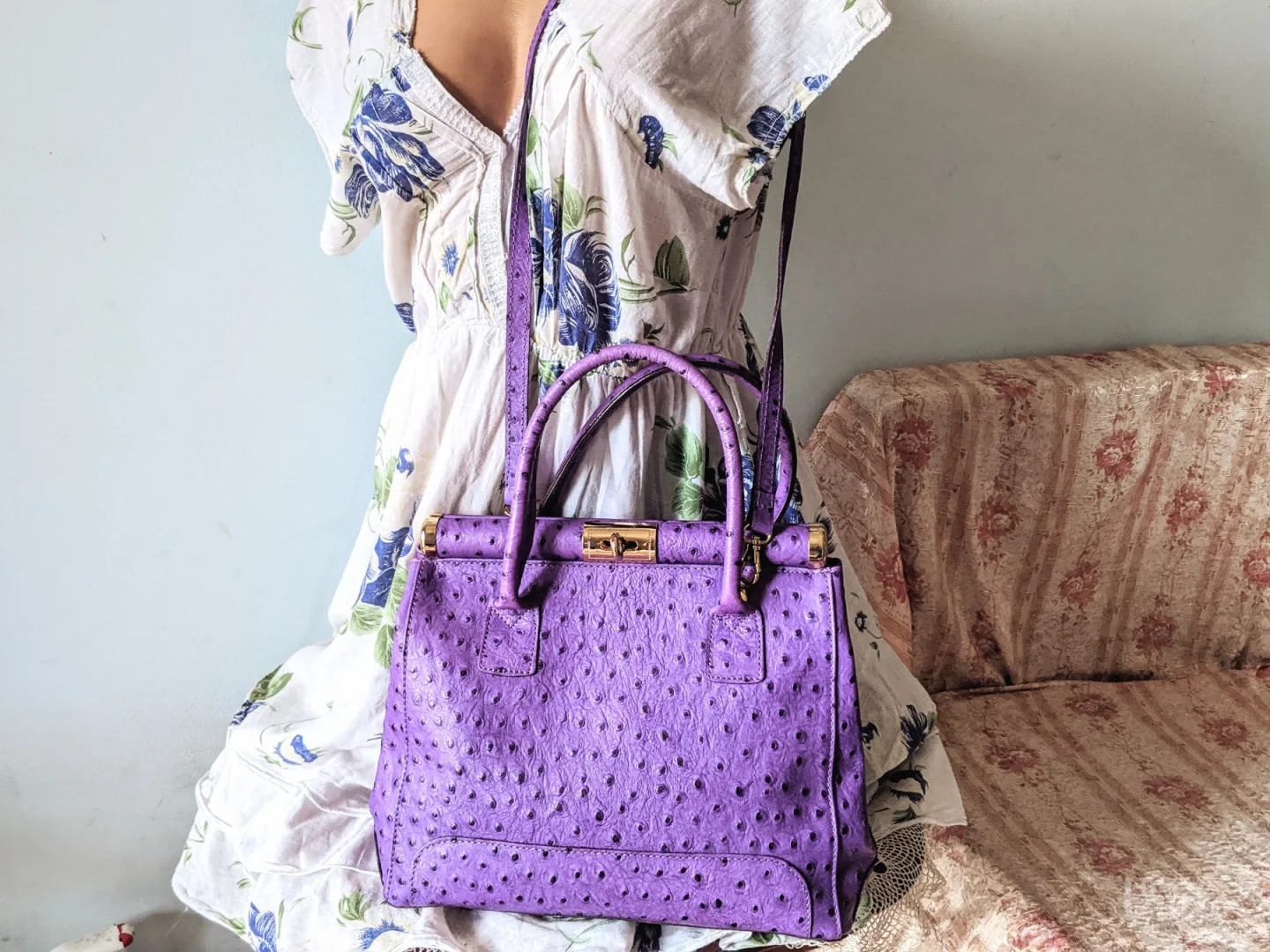 Pelle di Giada - Prirodna koža noja - Nova - Original