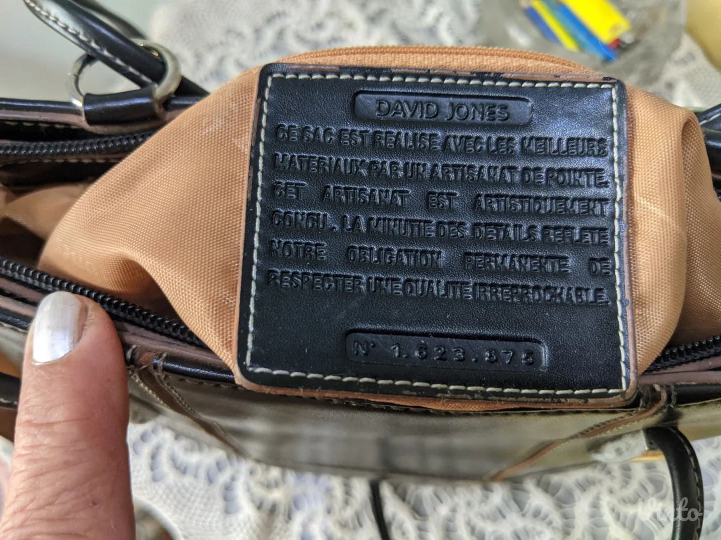 DAVID JONES - Original - Ranac - tasna sa ser. br- Nova