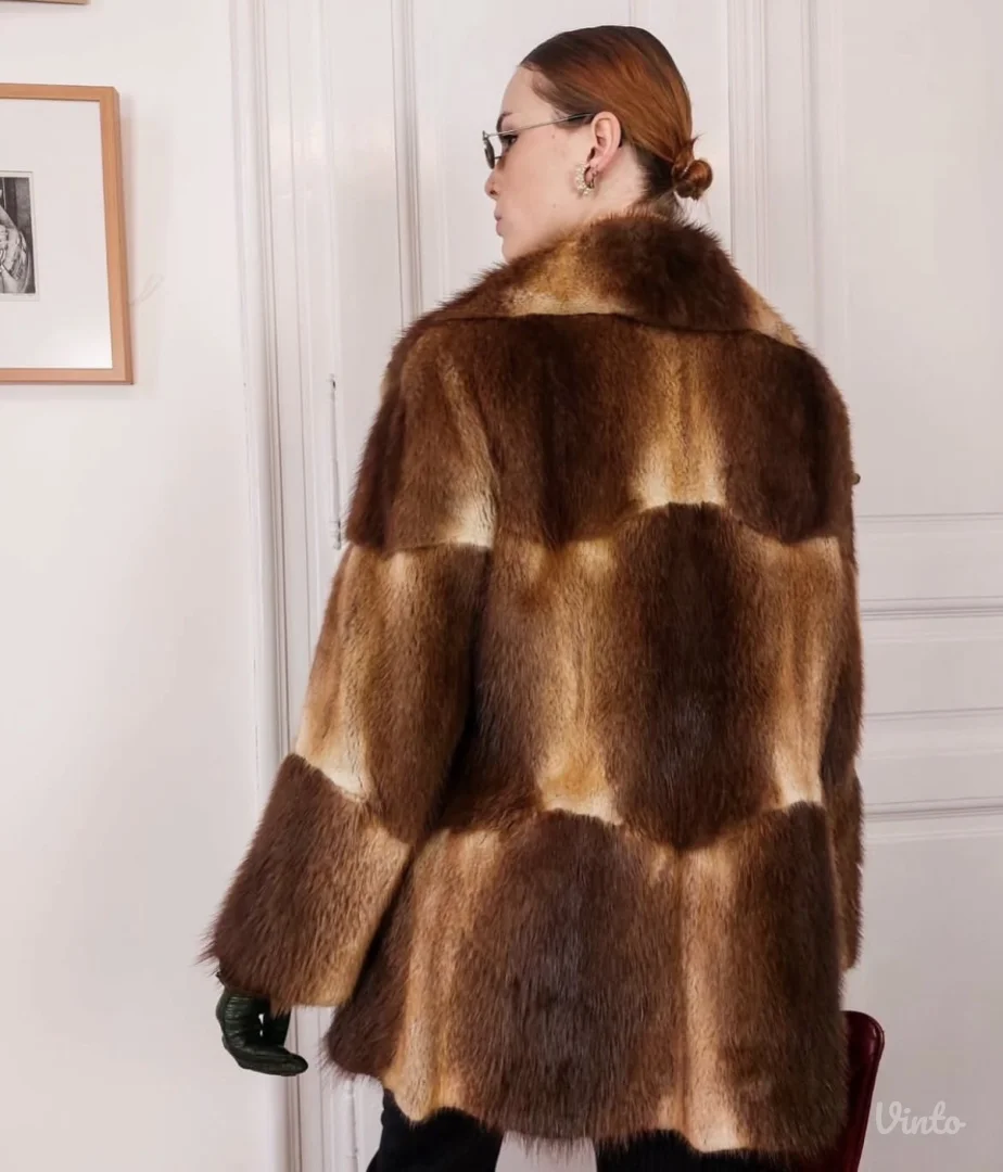 VINTAGE BUDNA- pravo krzno