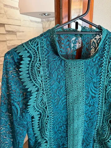 Elegantna čipkana bluza