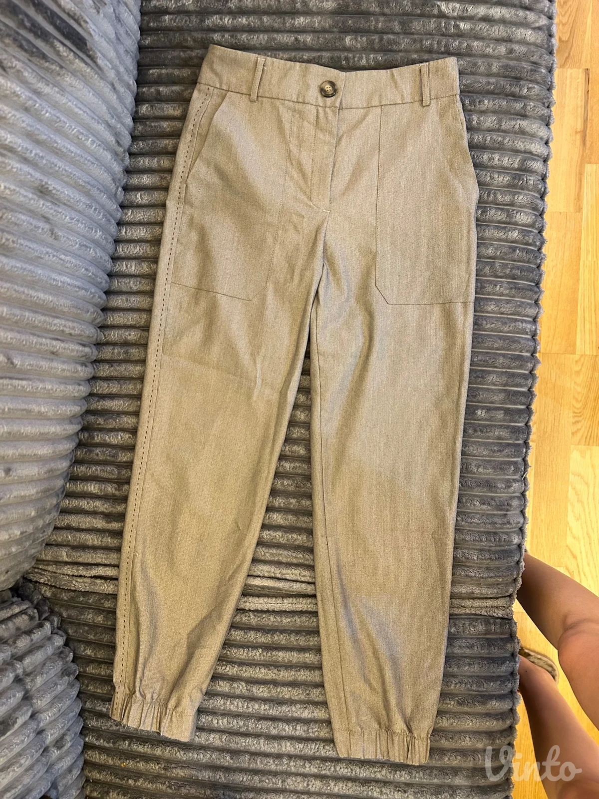 Braon ženske pantalone