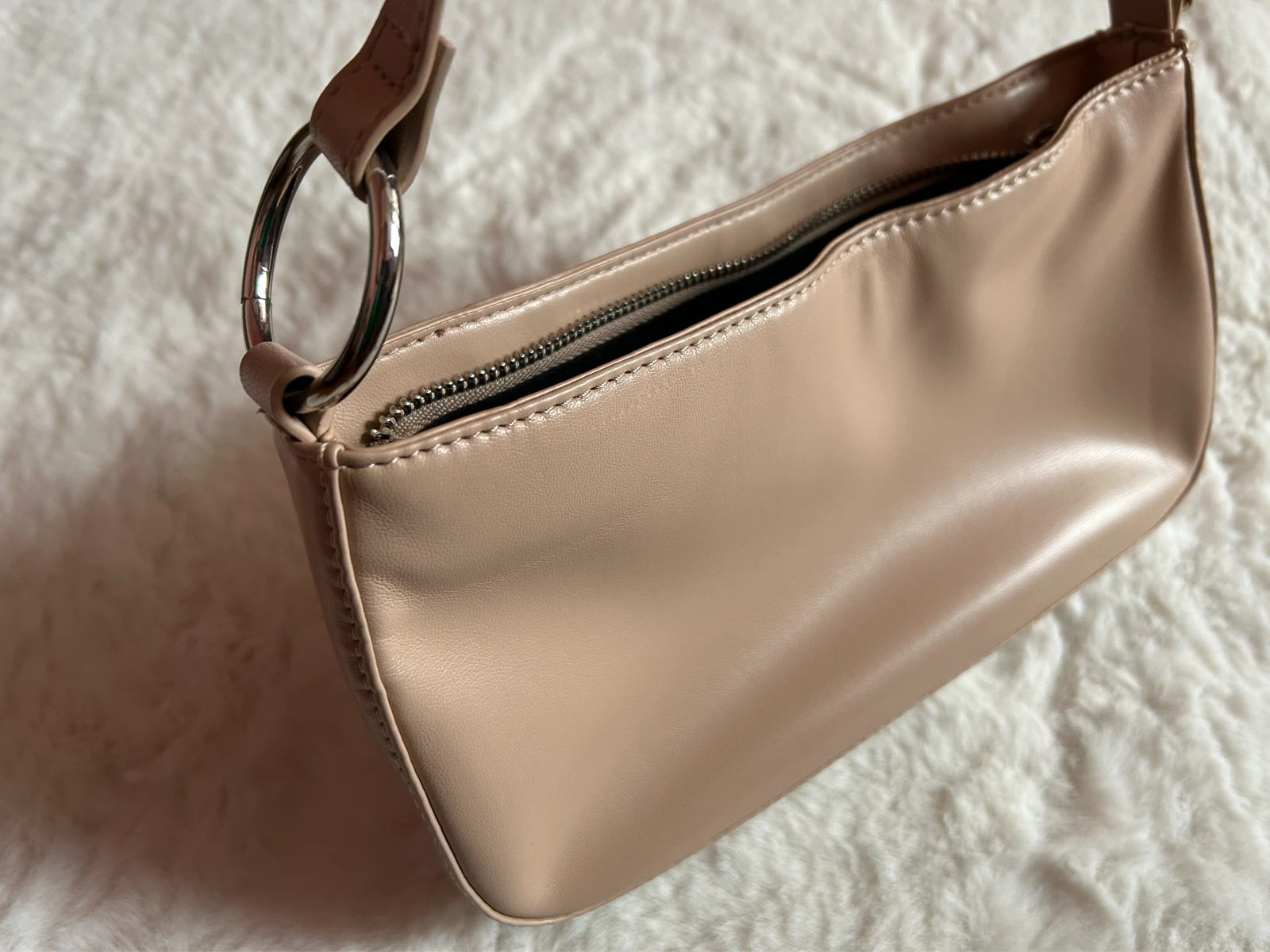 Ženska Torbica Bež Pull&Bear