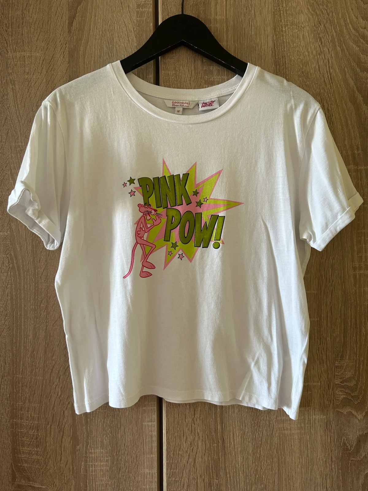 Ženska Majica Bela Pink Panther M (C&A)