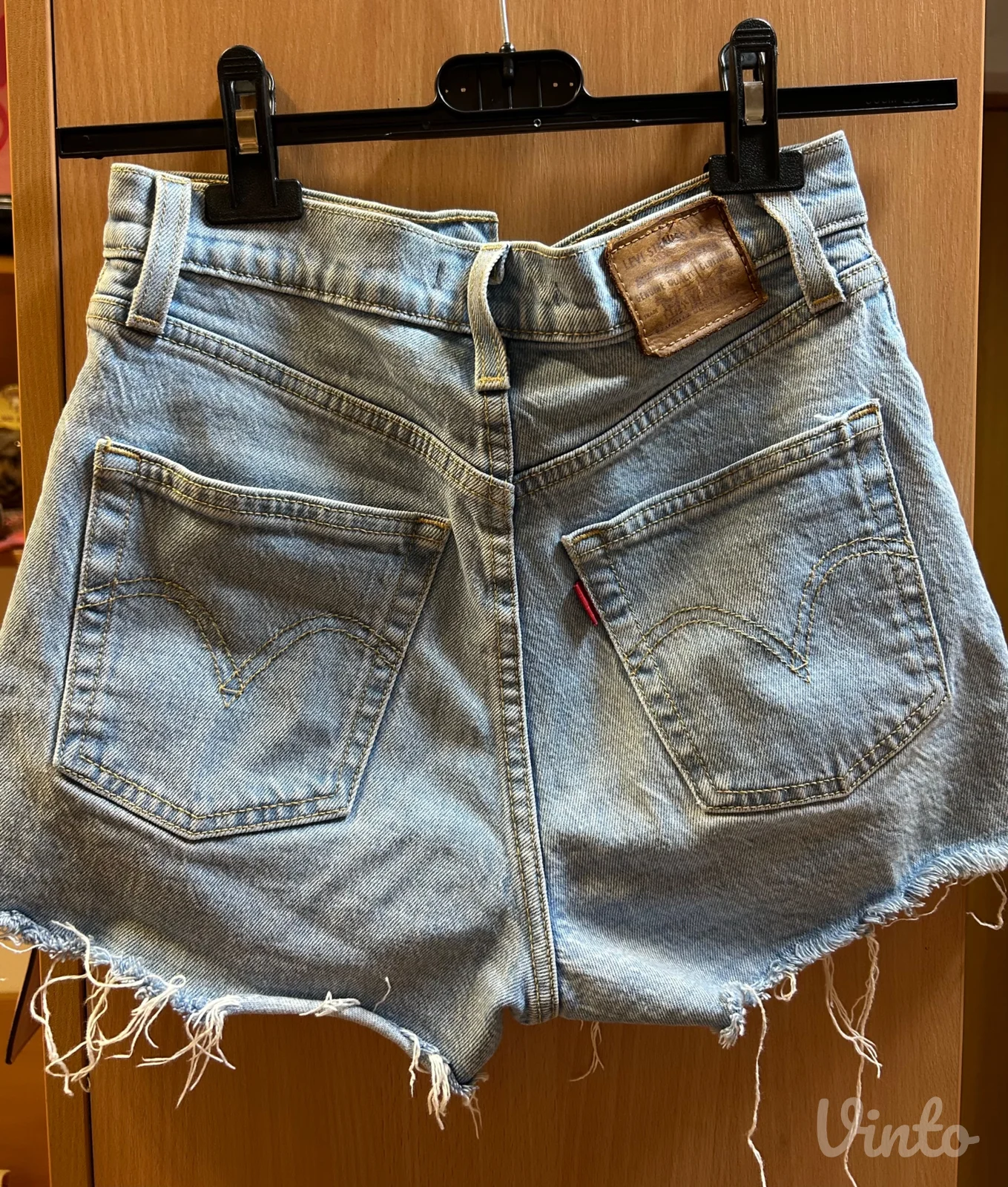 Levis teksas sorts