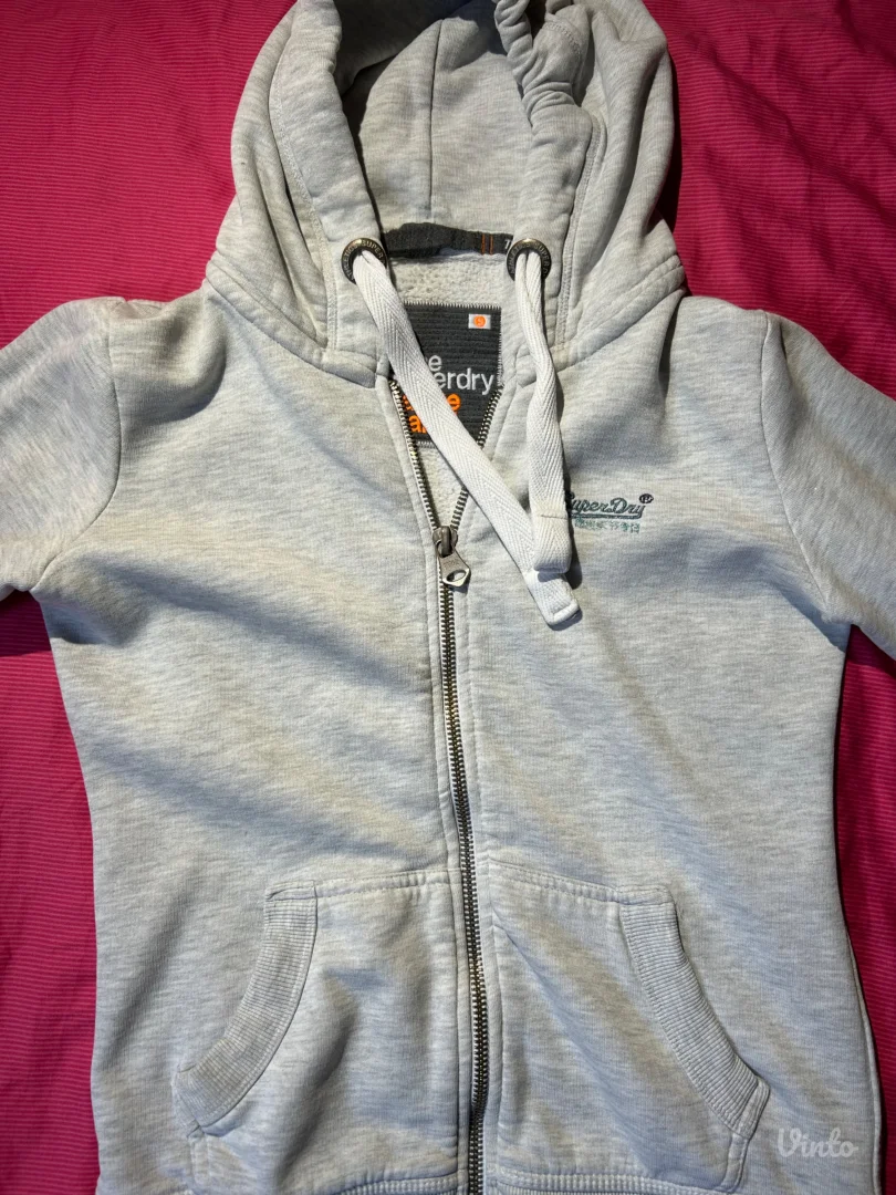 Superdry zenski duks na kopcanje