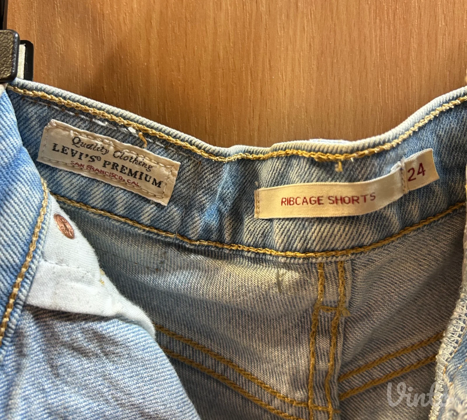 Levis teksas sorts