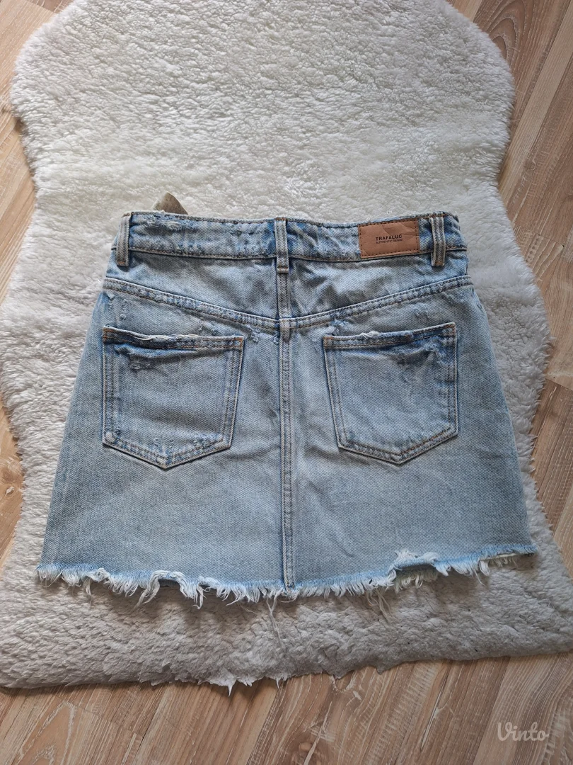 Zara mini teksas suknja