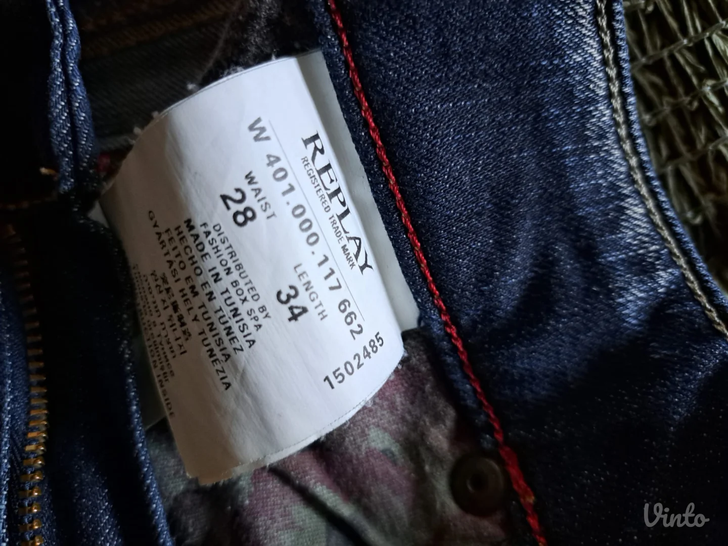 Vintage replay farmerke