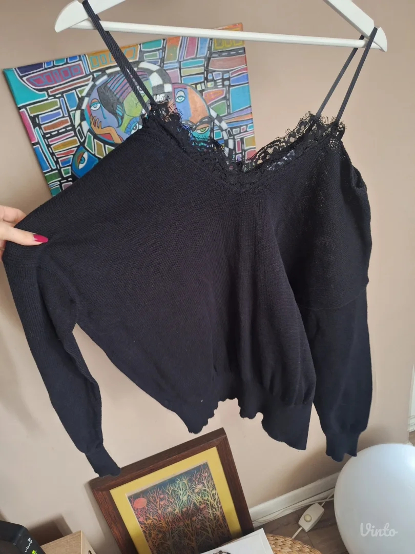 Pull&bear dzemper bluza bez ramena