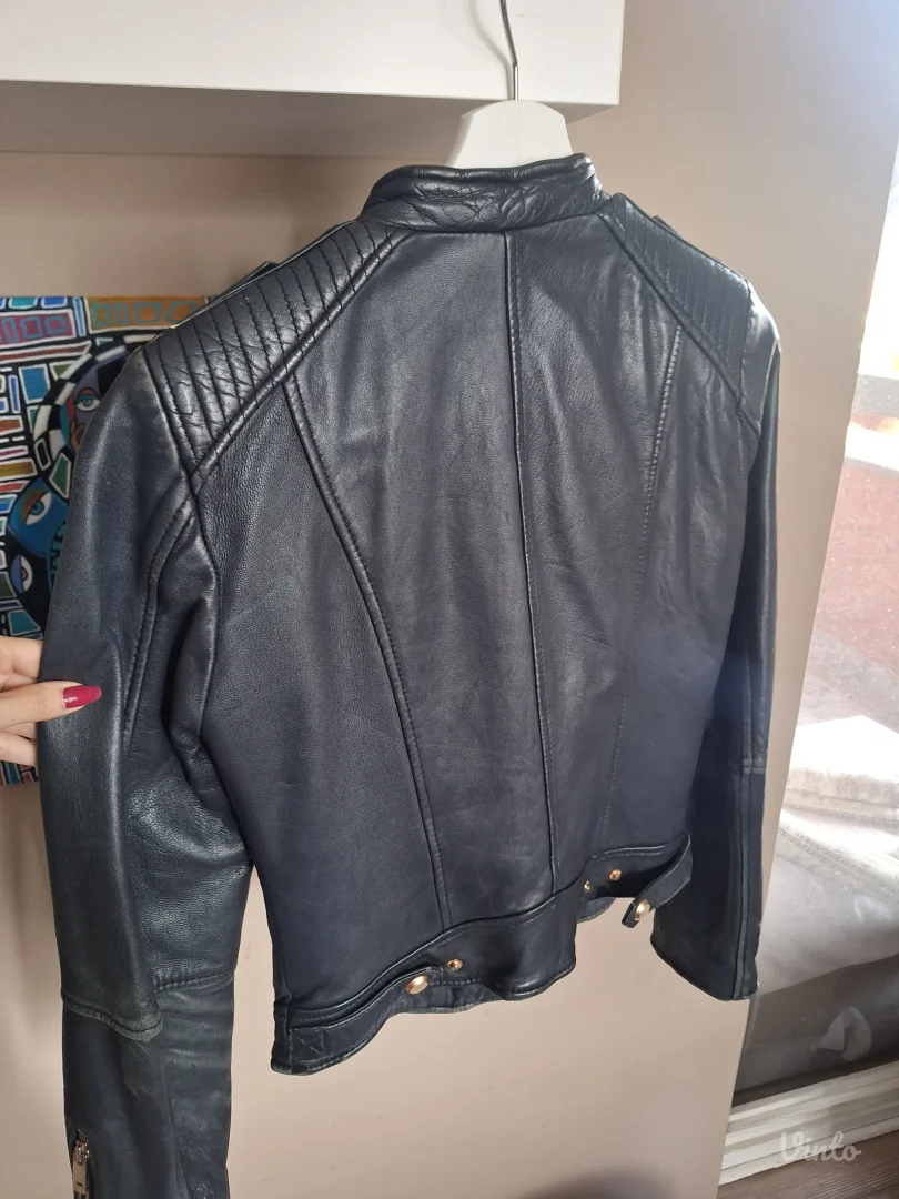 Zara jakna od prave koze