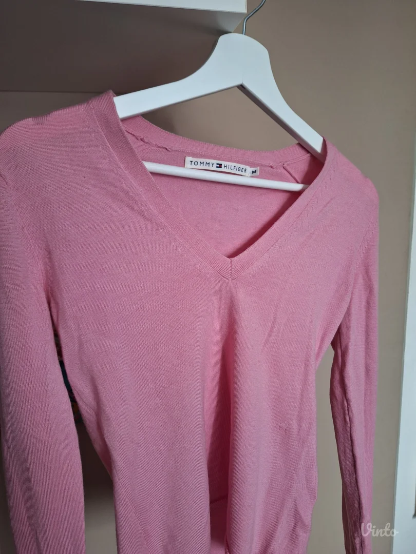 Tommy Hilfiger pink dzemper