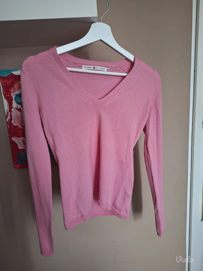 Tommy Hilfiger pink dzemper