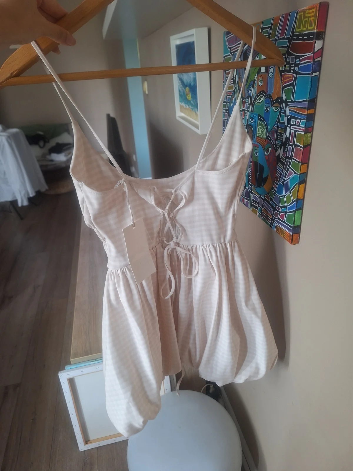 Zara nova karirana haljina