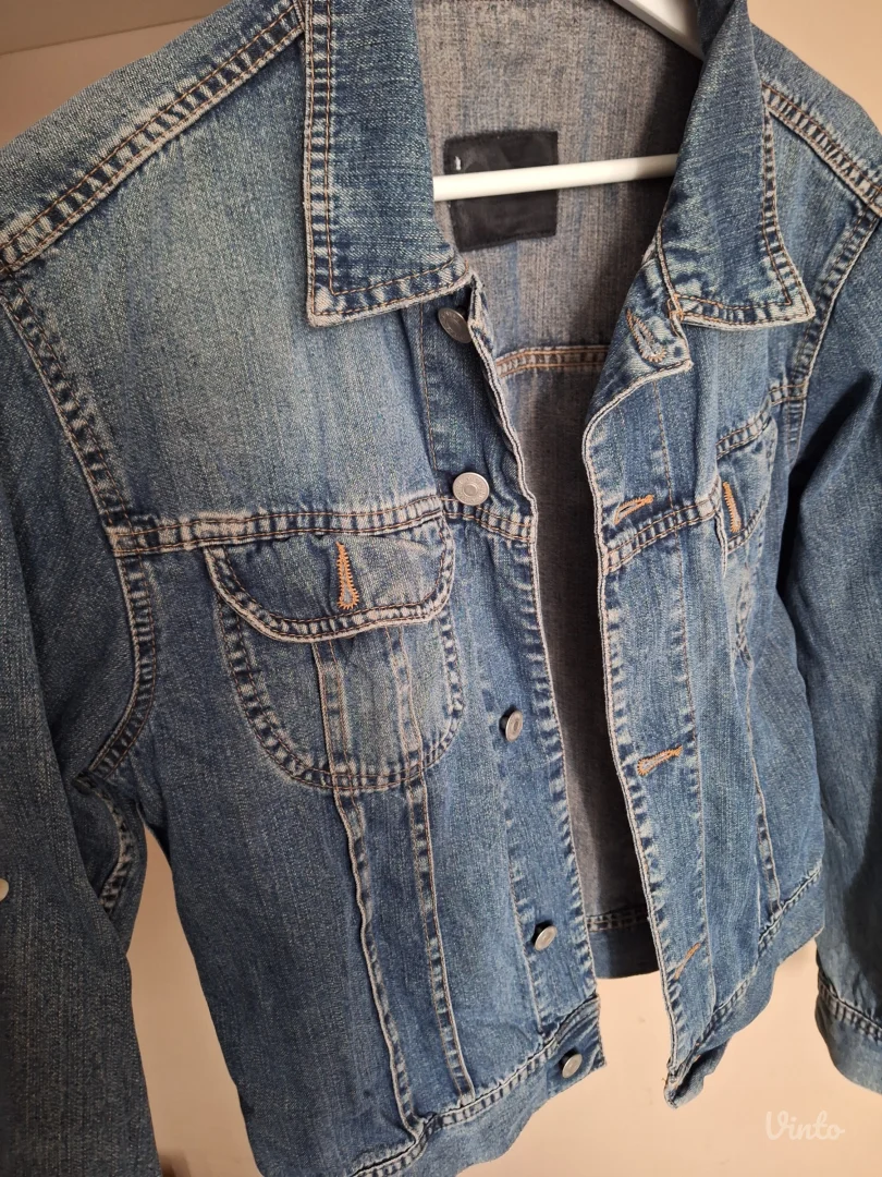 Vintage sisley teksas jakna