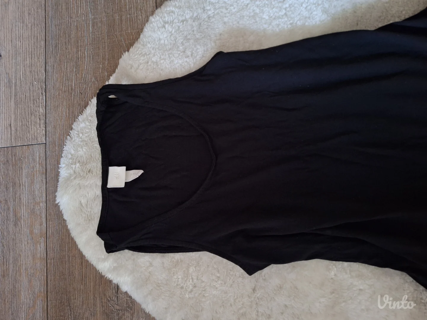 H&M crna letnja haljinica