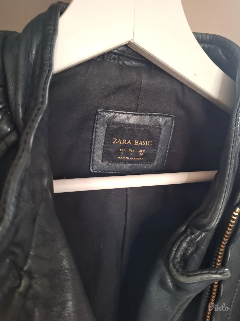 Zara jakna od prave koze