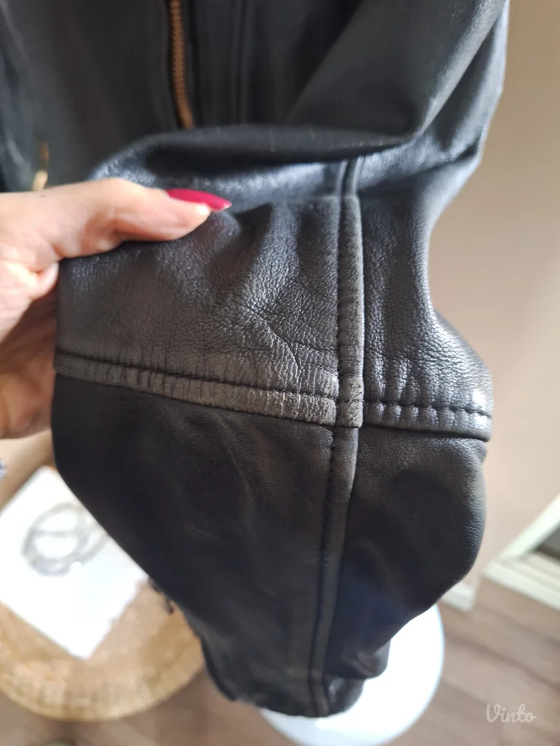 Zara jakna od prave koze