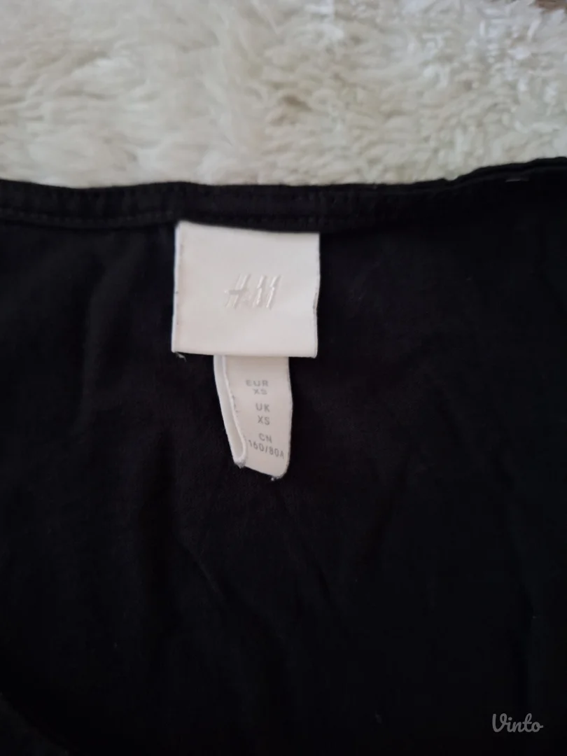 H&M crna letnja haljinica