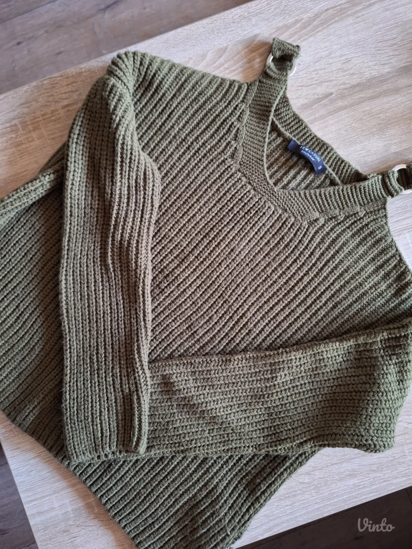 LC waikiki maslinasti dzemper