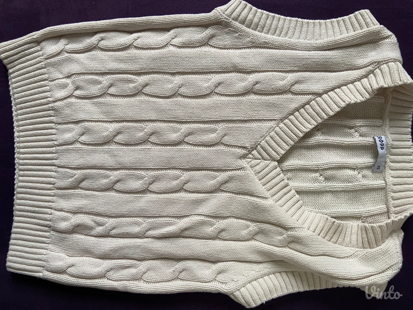 Cropp Beli Dzemper XS