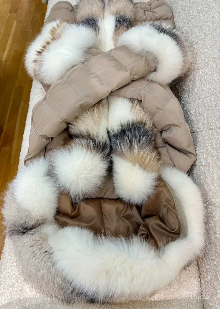 Jakna sa prirodnim krznom