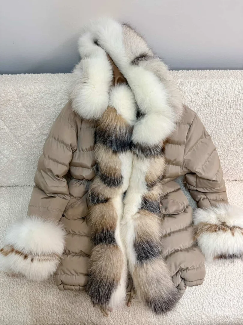 Jakna sa prirodnim krznom