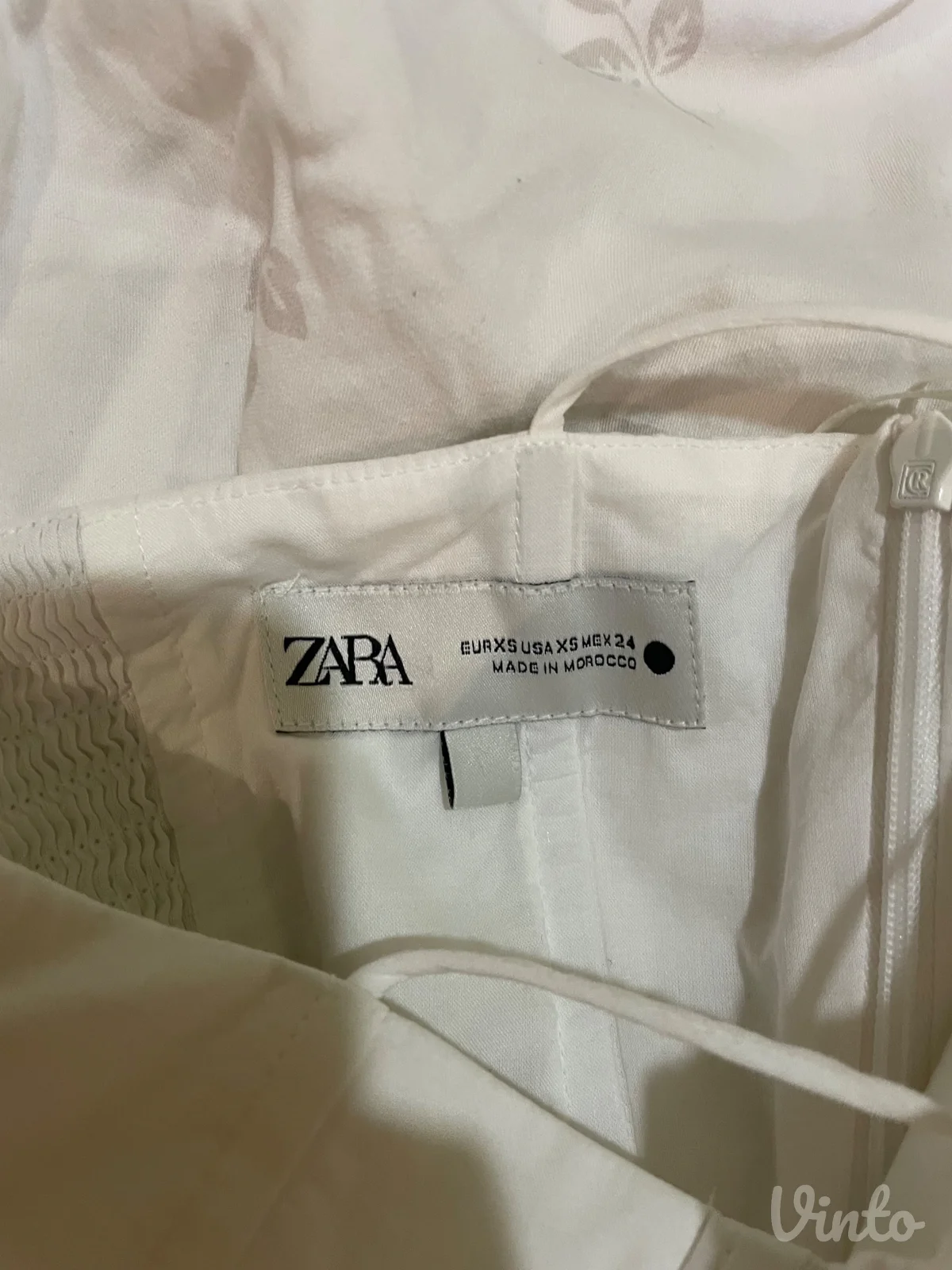 Zara laneni top
