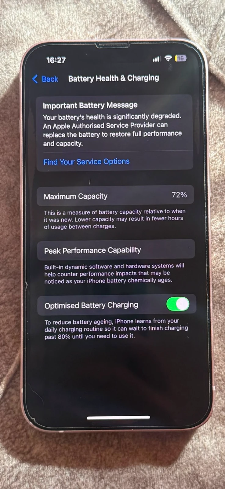 Iphone 13 128gb rozi