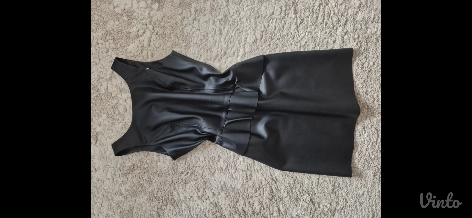 Morgan kožna haljina