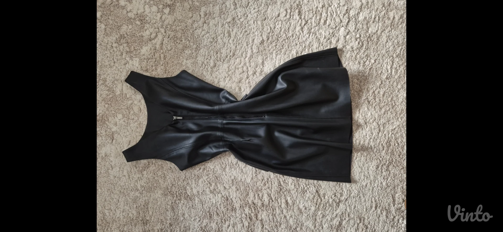 Morgan kožna haljina