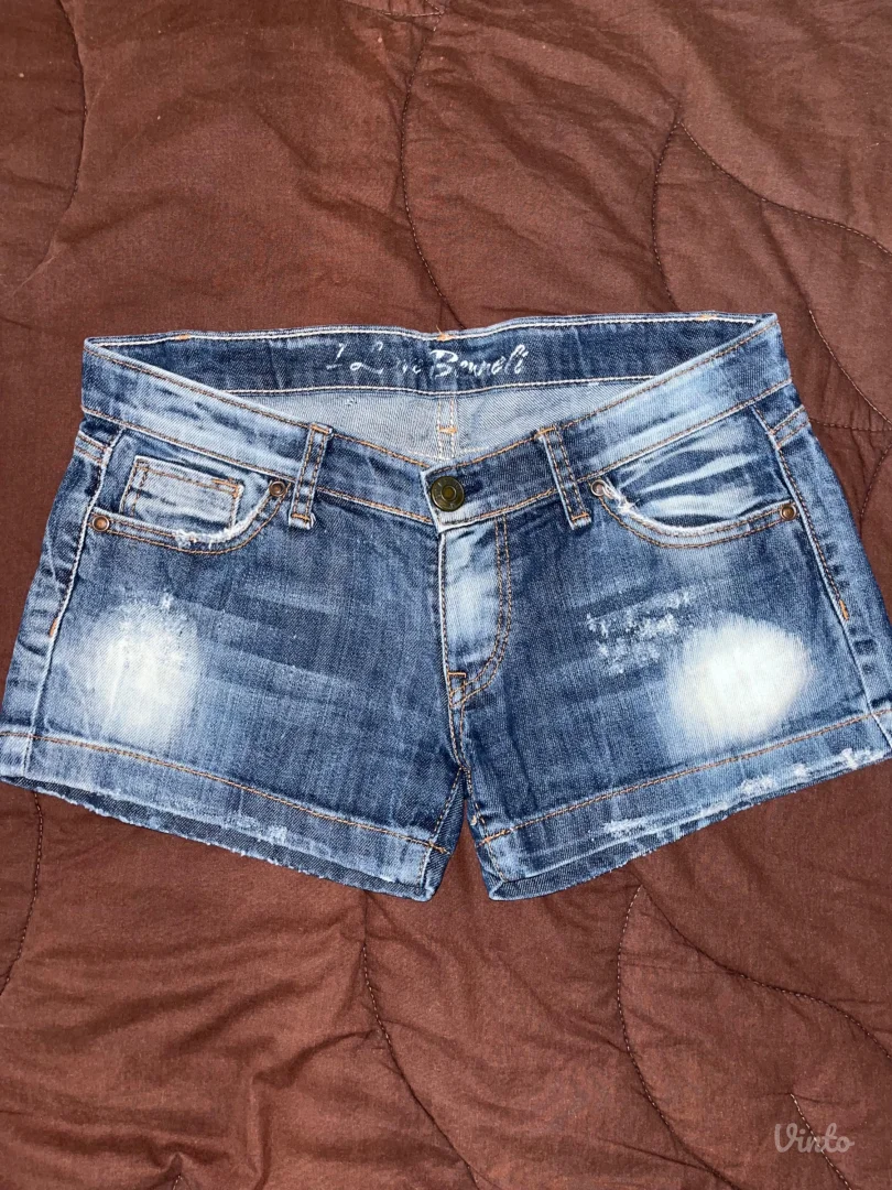y2k teksas šorts