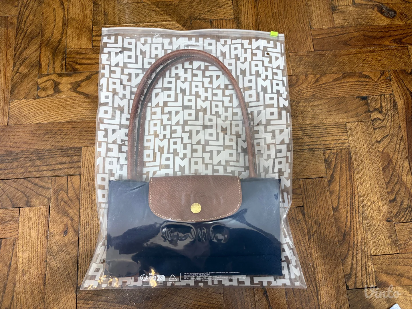 Nova Longchamp Le Pliage M torba teget